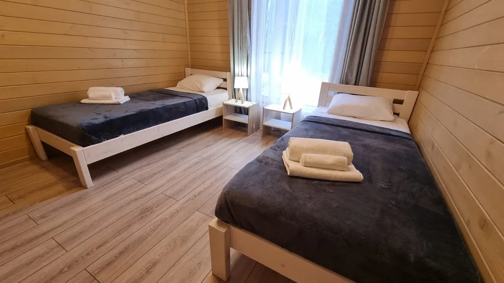 Коттедж Коттедж с видом на озеро — Приозерск