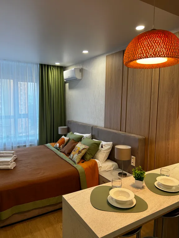 Квартира Апартаменты с дизайнерской отделкой с видом на Енисей — Красноярск