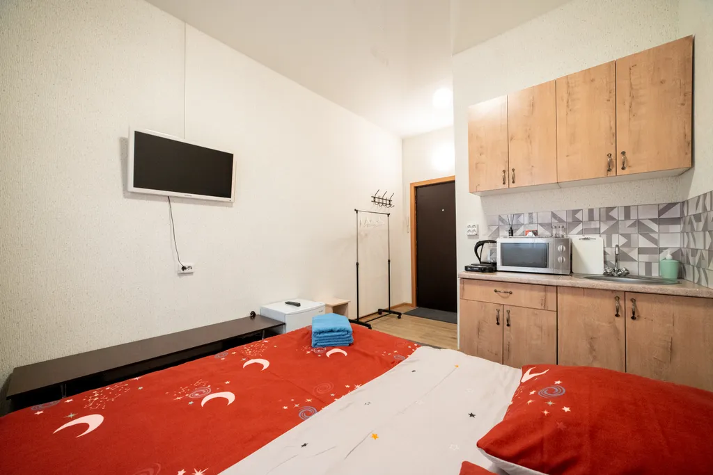 Уютная студия на Быковского