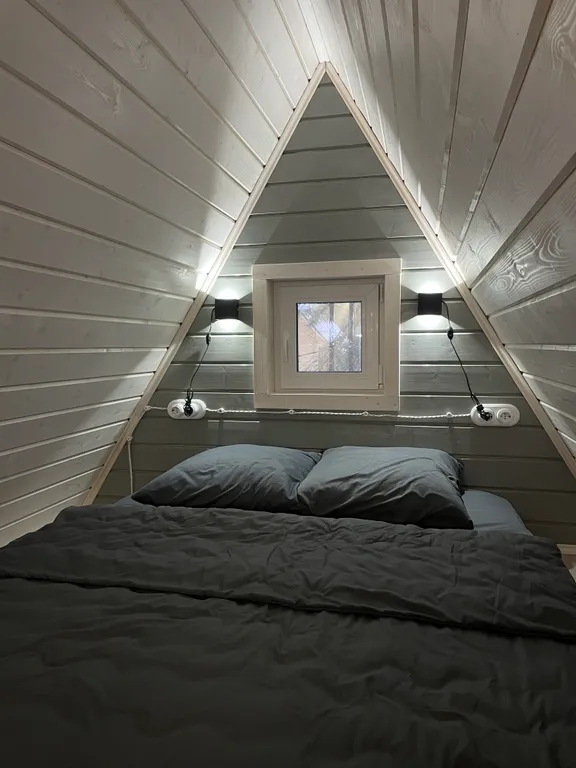 Дом А-фрейм на Рыбинском море