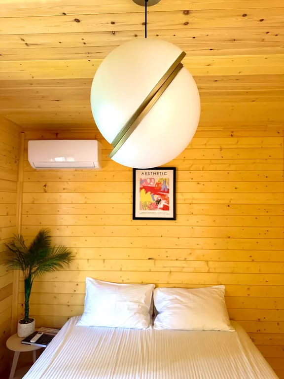 Барнхаус с чаном и бассейном