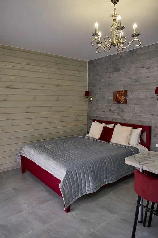 Шале для двоих, пешая доступность горнолыжных трасс