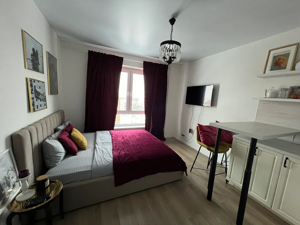 Стильные апартаменты с видом на город