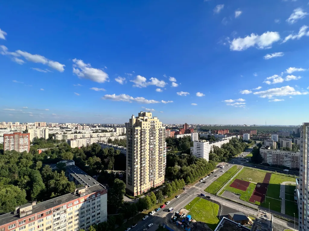 Уютная современная квартира-студия в ЖК "Шекспир" с шикарным видом