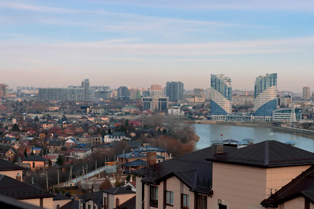 Квартира Уютное местечко с шикарным видом на город — аренда посуточно в Новая Адыгея