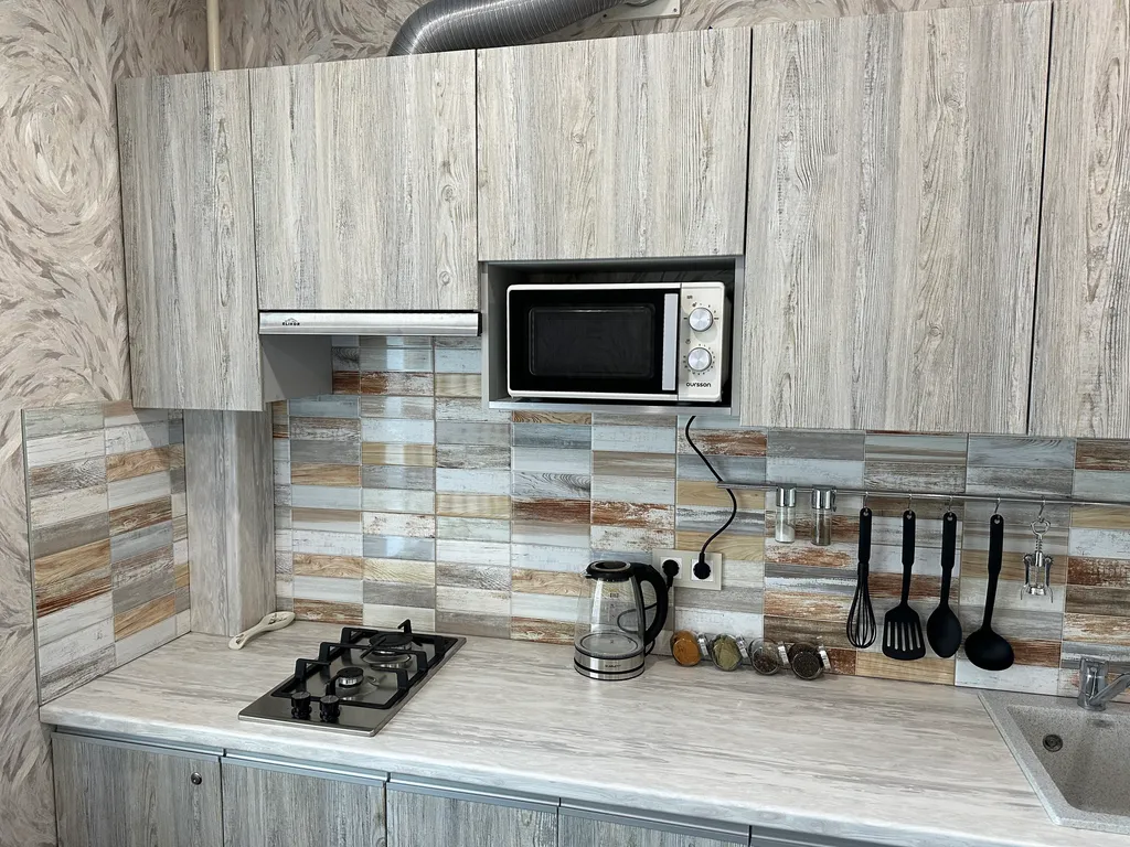 Vip-loft с джакузи, большая 1-комнатная квартира