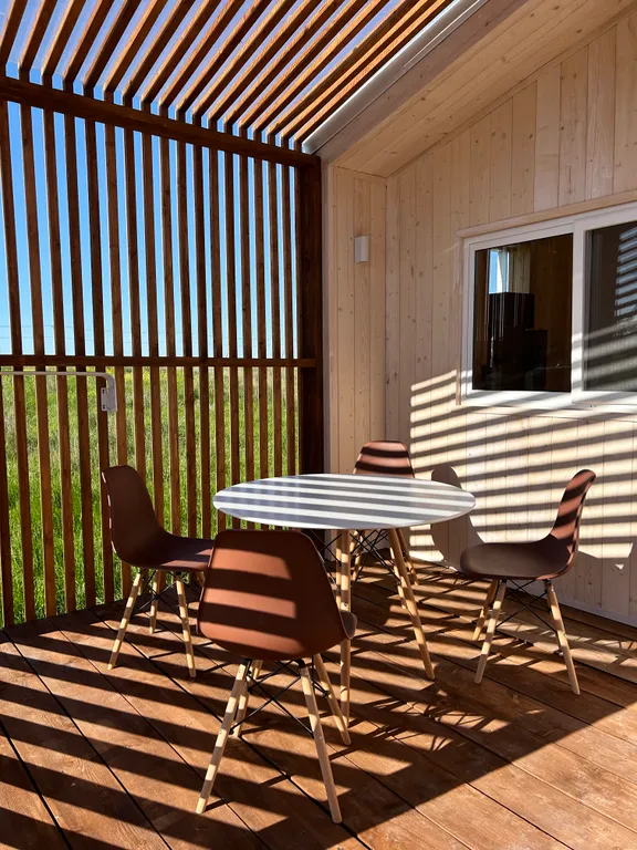 Новый barn с видом на море и виноградники