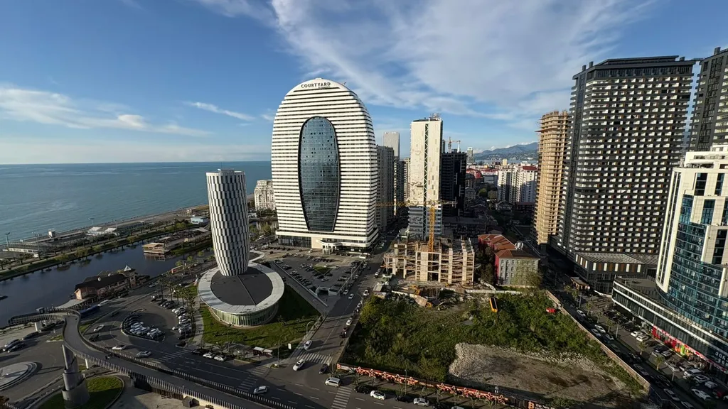 Студия с прекрасным видом на море в Orbi city