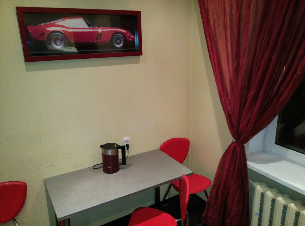 Квартира с видом на горы.