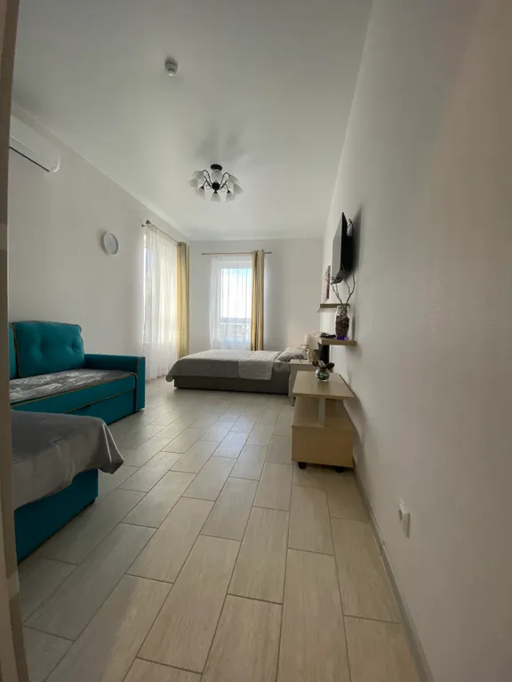 Квартира Апартаменты с видом на море в 3х минутах ходьбы до песчаного пляжа — Анапа