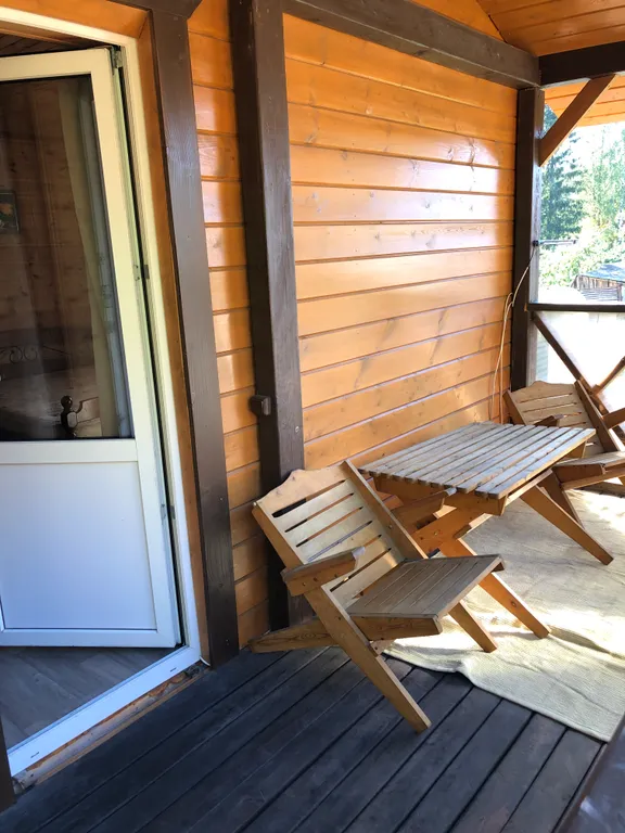 Дом в тишине на природе