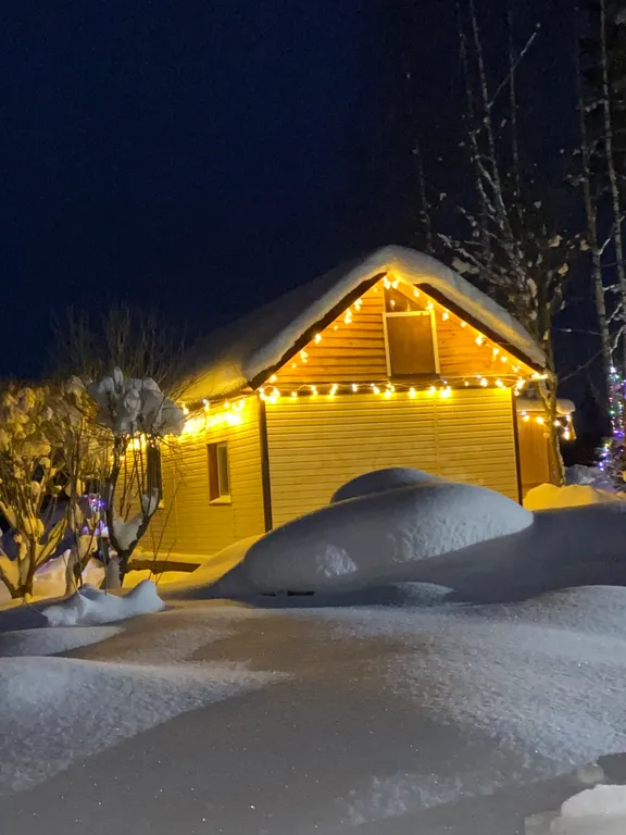 Эко-дом на природе со всеми удобствами