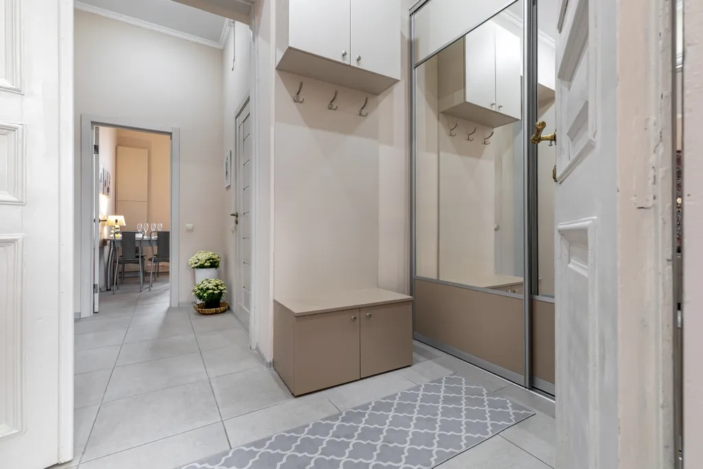 Атмосферная квартира с камином