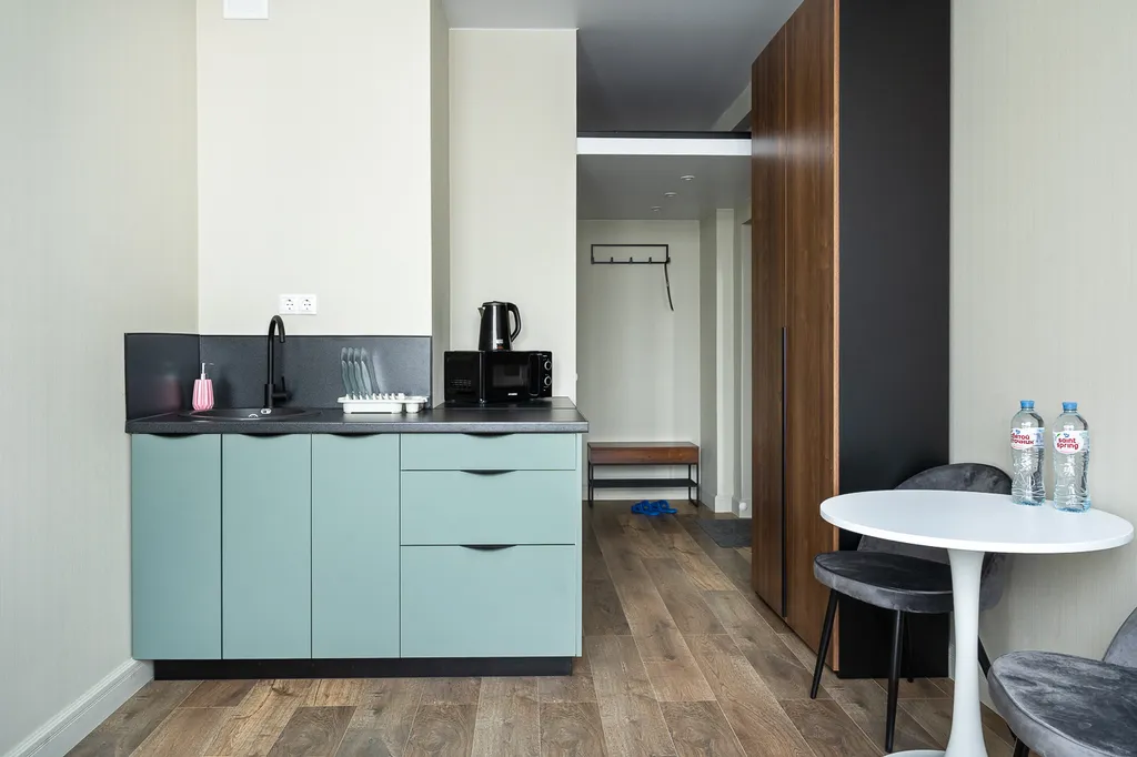 Квартира Квартира Новая и уютная студия в ЖК Шереметьевский — Москва