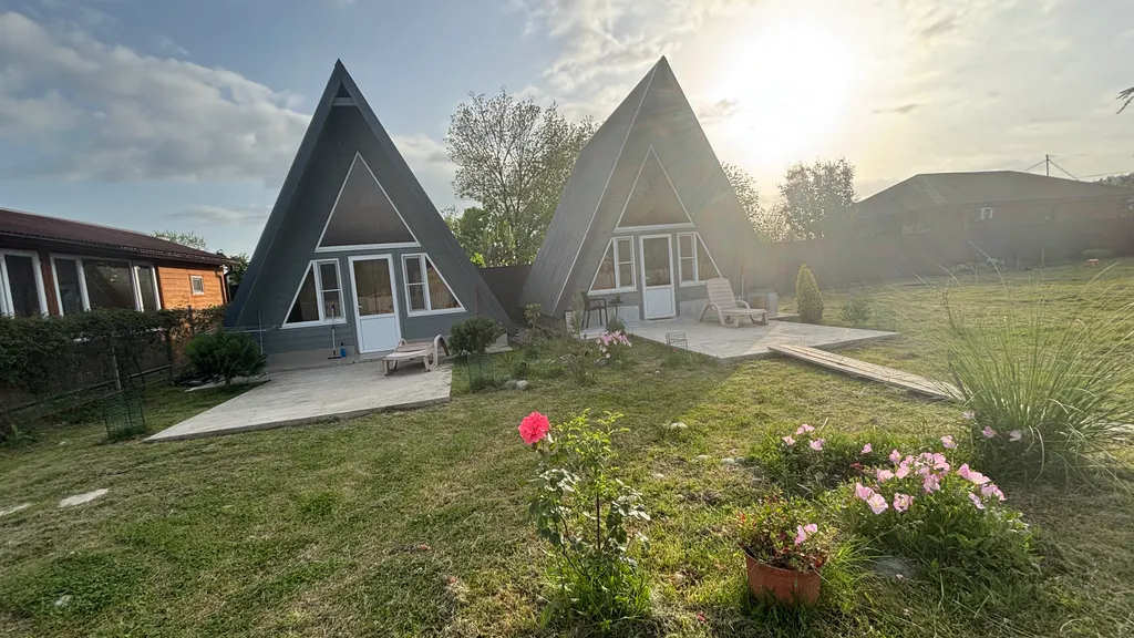 Коттедж a-frame пицунда 2