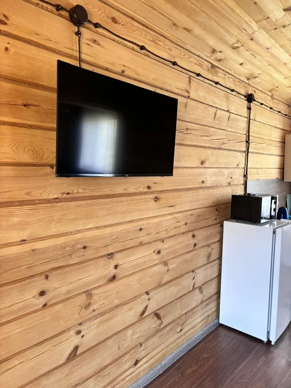 Апартаменты на втором этаже с собственным балконом и шезлонгами