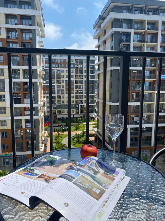 Апартамент с видом на море и в трёх минутах от пляжа