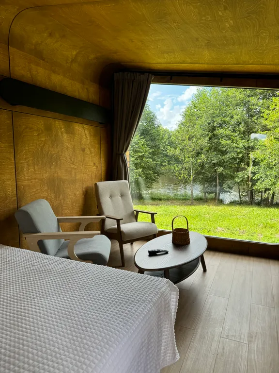 Глэмпинг увеличенной площади