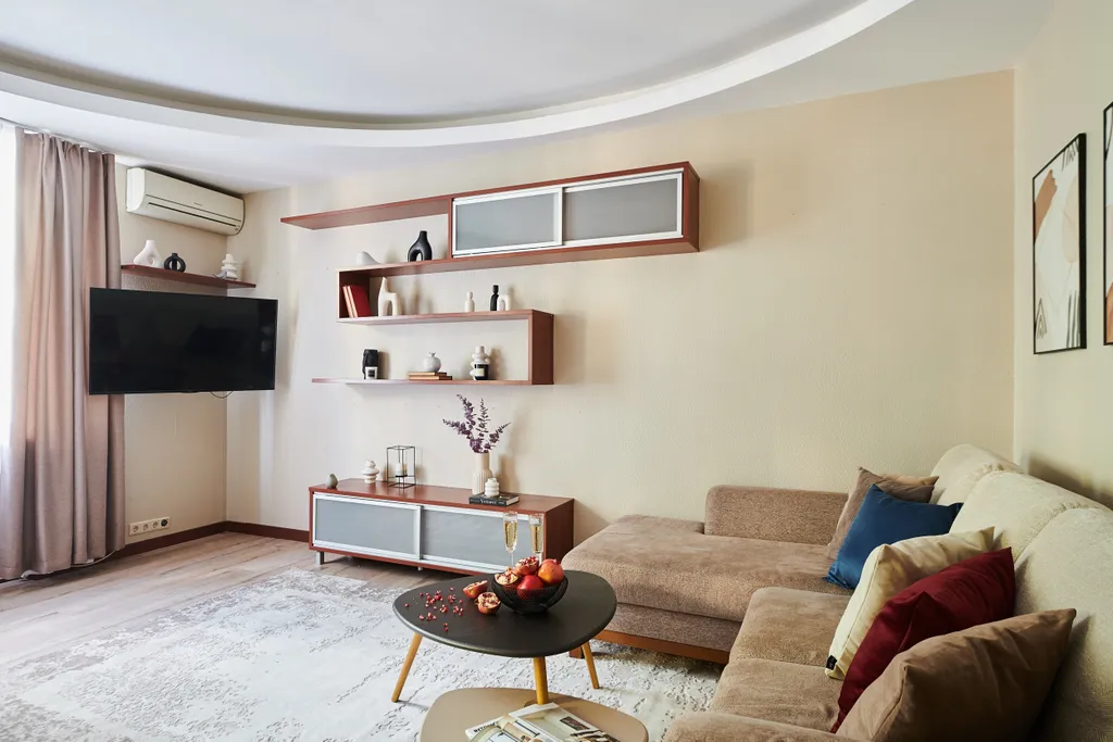 Квартира Квартира Модная трешка на патриарших с двумя санузлами — Москва