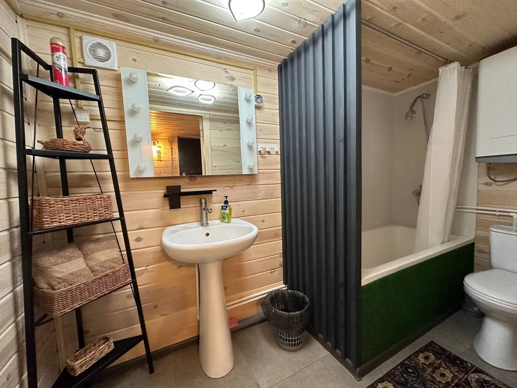 Благоустроенная юрта в бурятском стиле