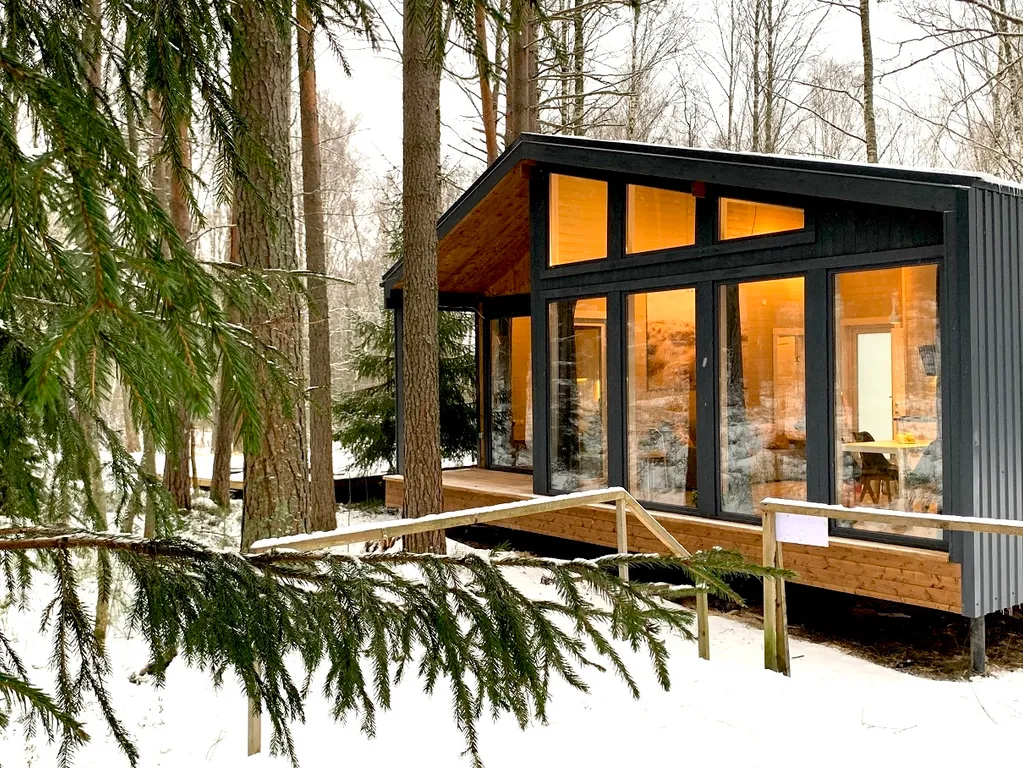 Дом с видом на лес