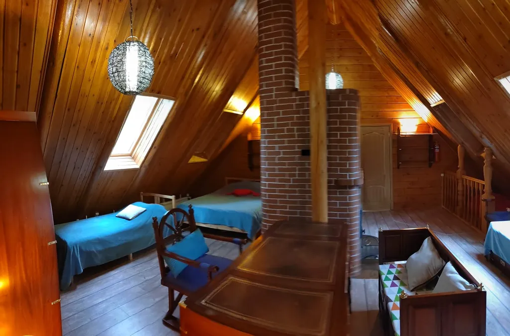 Коттедж Дом для отдыха рядом с рекой Луга — Луга