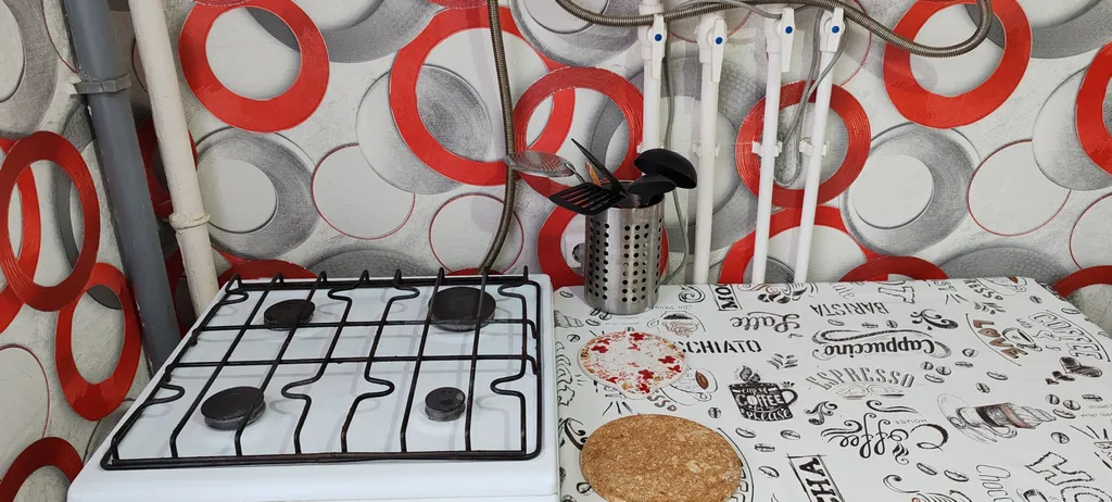 Уютная квартира с 2 отдельными спальными местами есть балкон