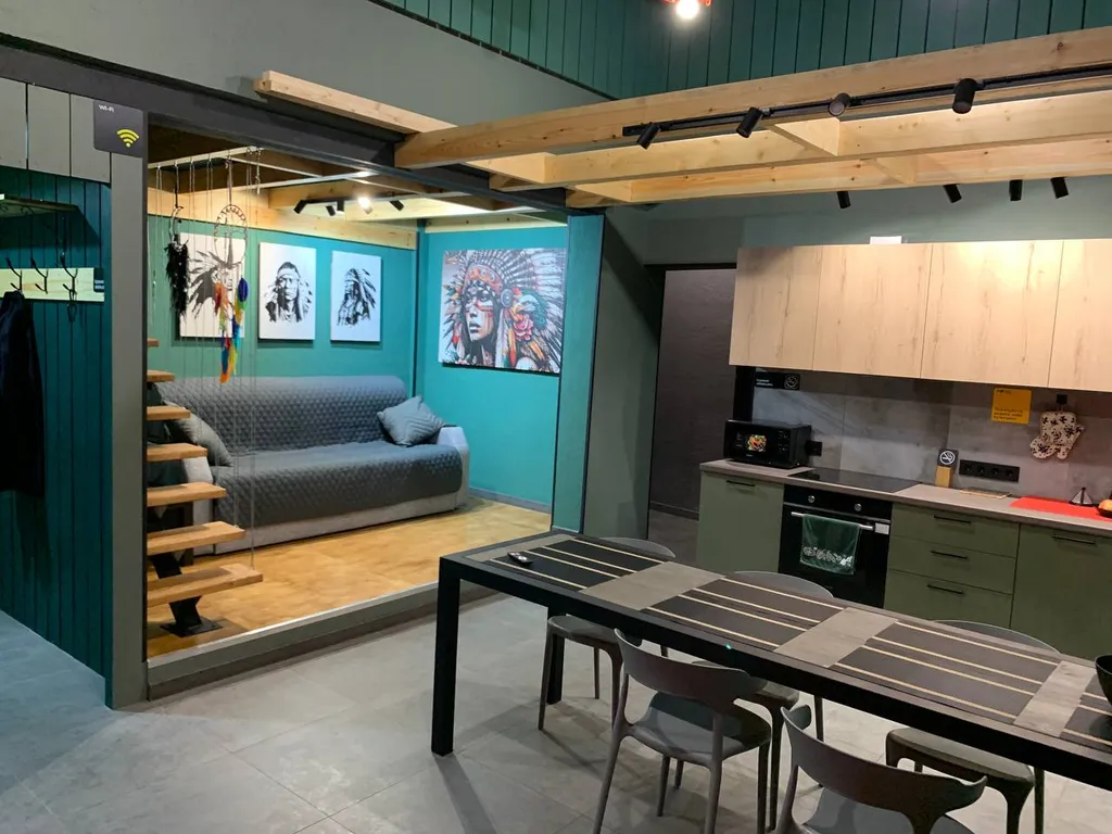 Атмосферный лофт с отдельным входом