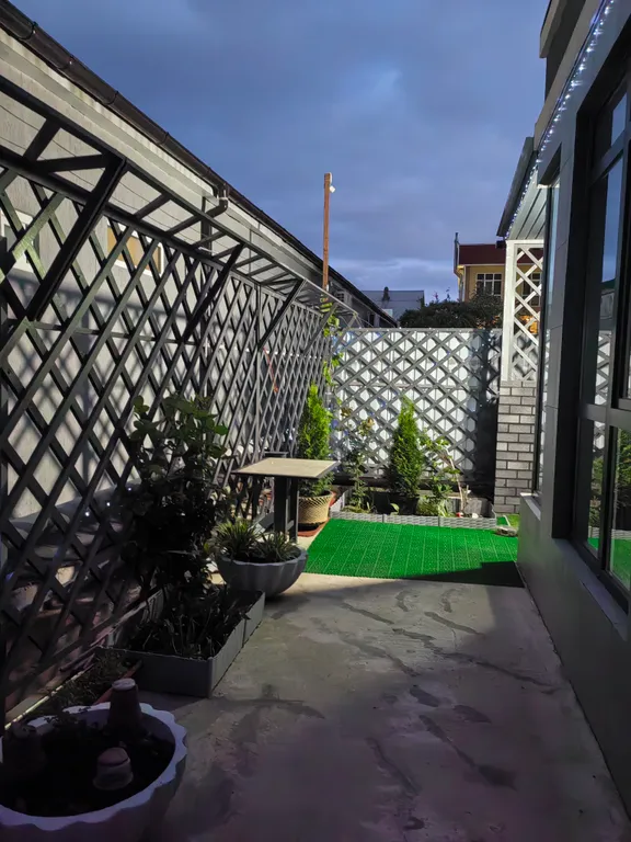 Уютная студия с отдельным входом, террасой