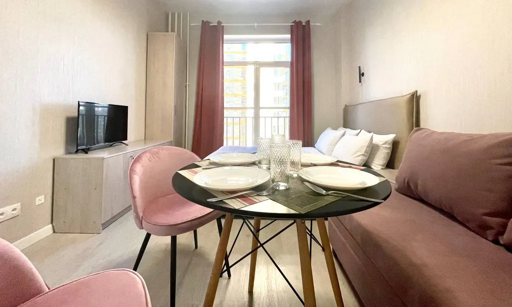 Квартира Квартира Студия в ЖК Салют у метро Звёздная — Санкт-Петербург