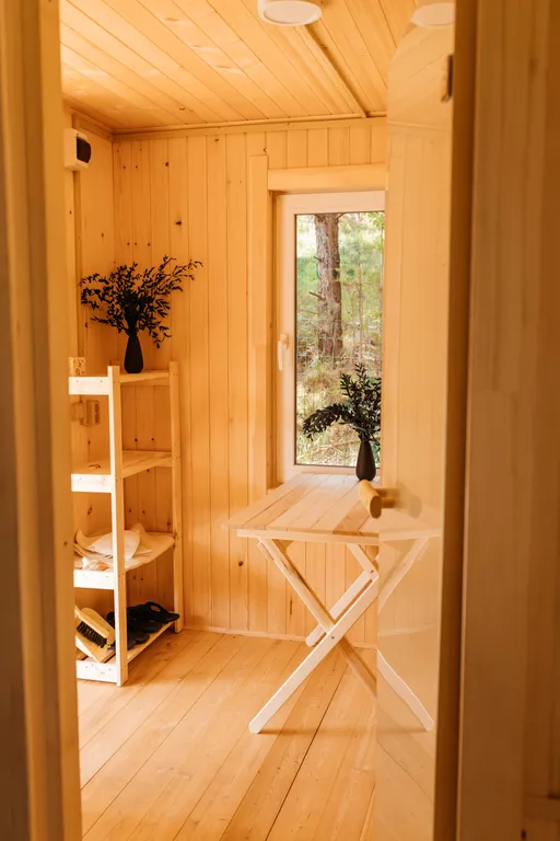 Уютный гестхаус Горки посреди леса и в полном уединении, баня и чан