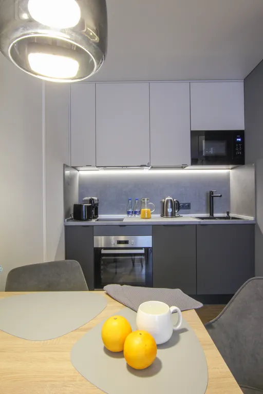 Квартира с видом на город