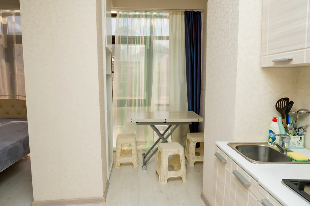 Квартира Квартира Уютная студия рядом с морем Летние ночи — Адлер