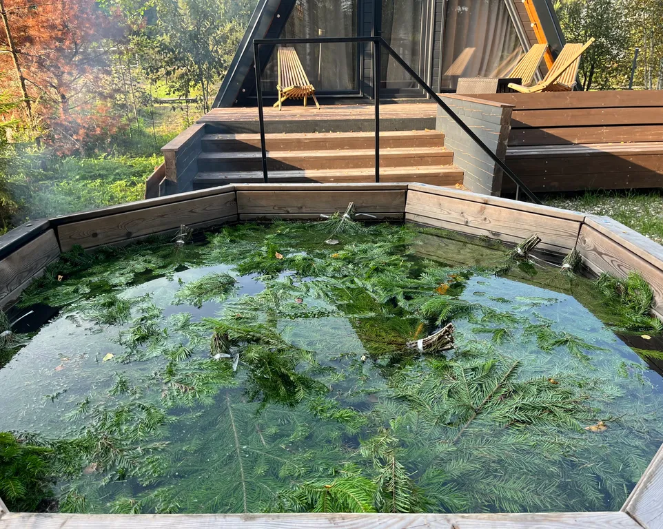 Коттедж Дом Мечта с горячим чаном — Тимково