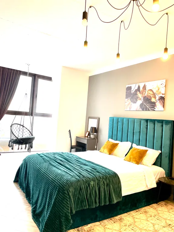 Квартира Квартира Шикарная видовая евродвушка 24 этаж в ЖК Маршал — Краснодар