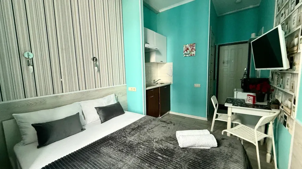 Квартира Квартира Стильная студия у метро Технопарк — Москва