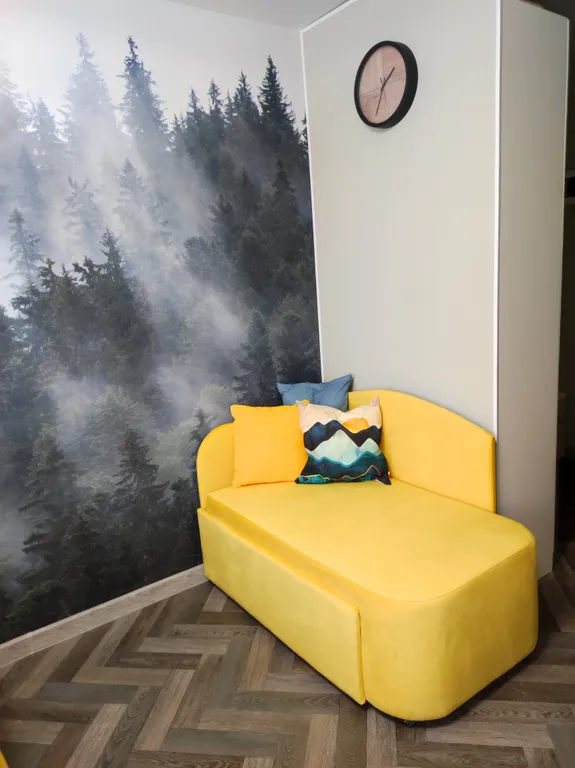 Уютная студия рядом с лесом