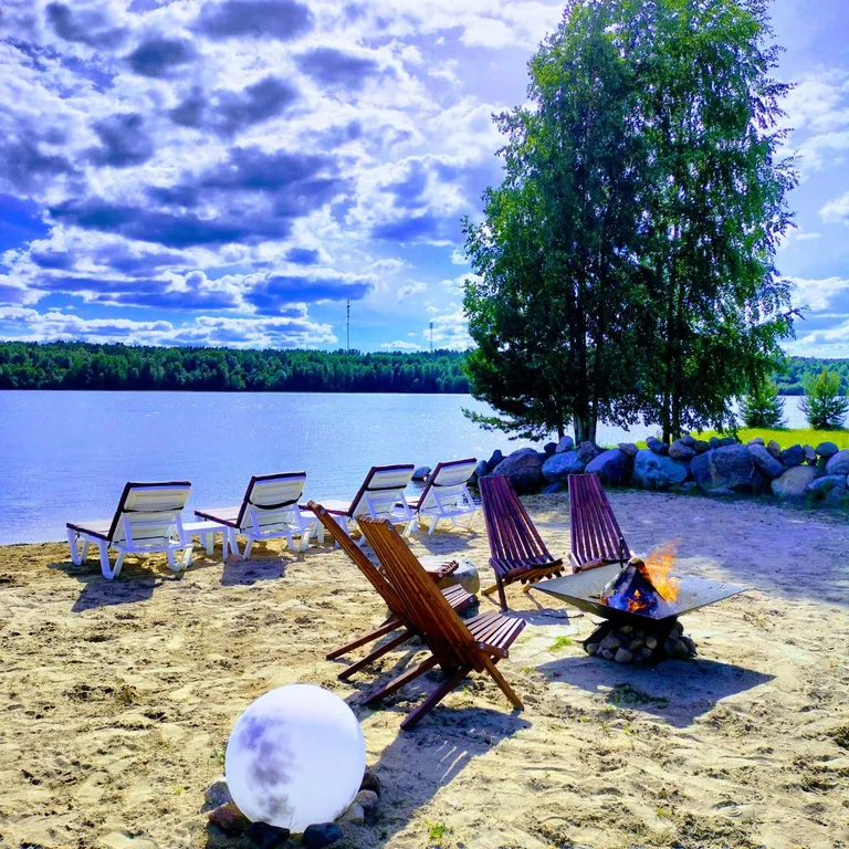 Дом в Карелии на берегу Онежского озера