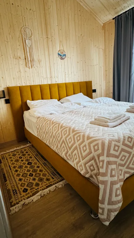 Новый домик с панорамным видом на горы