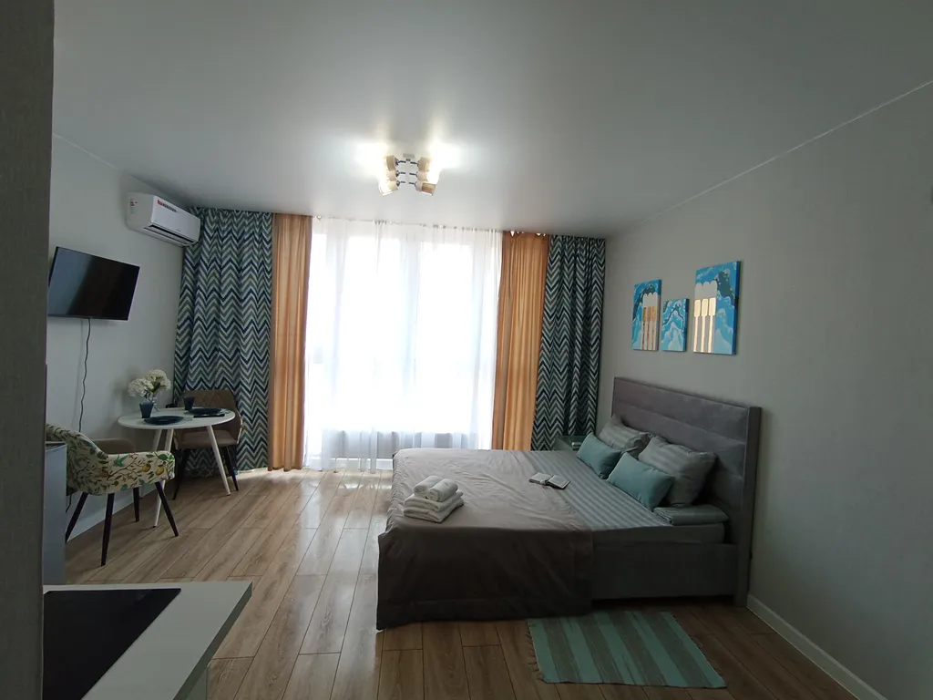 Квартира Квартира Студия с красивым видом  "Голубая Лагуна" — Краснодар