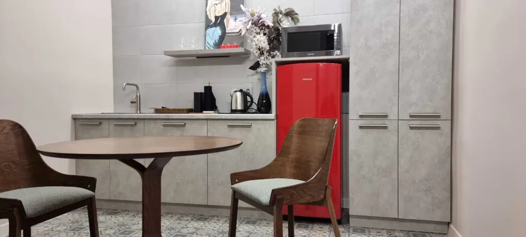 Лофт с террасой в центре на набережной, Закрытый двор