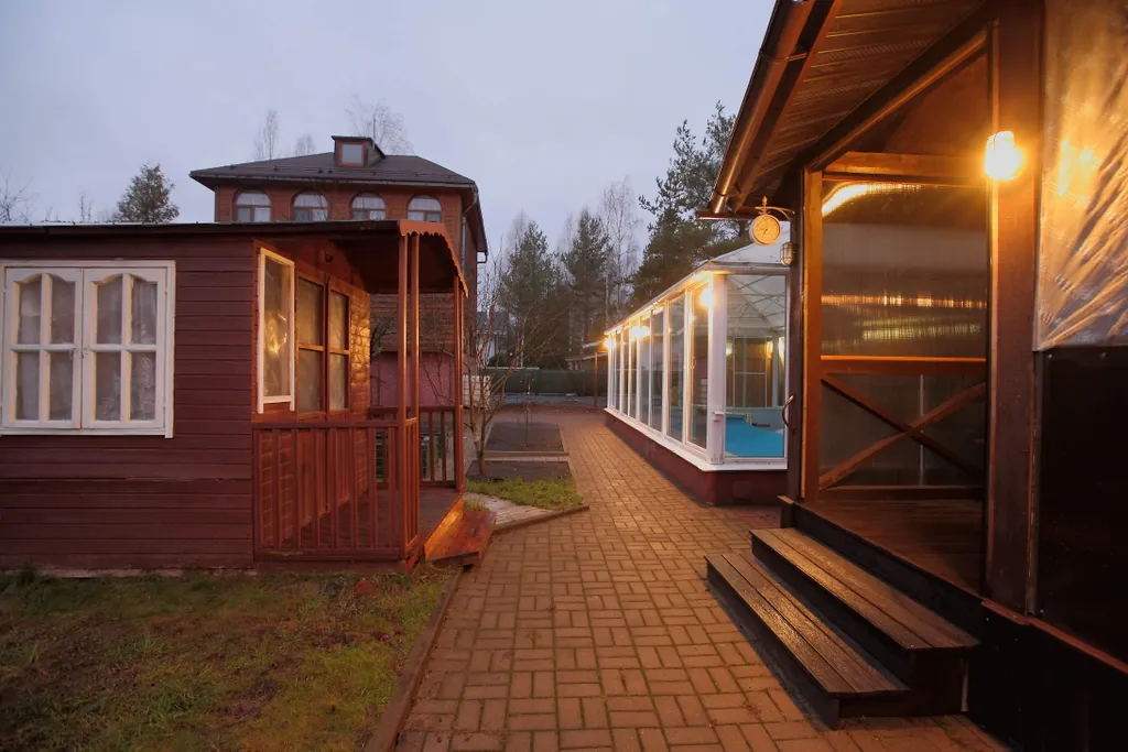 Загородный дом в лесу