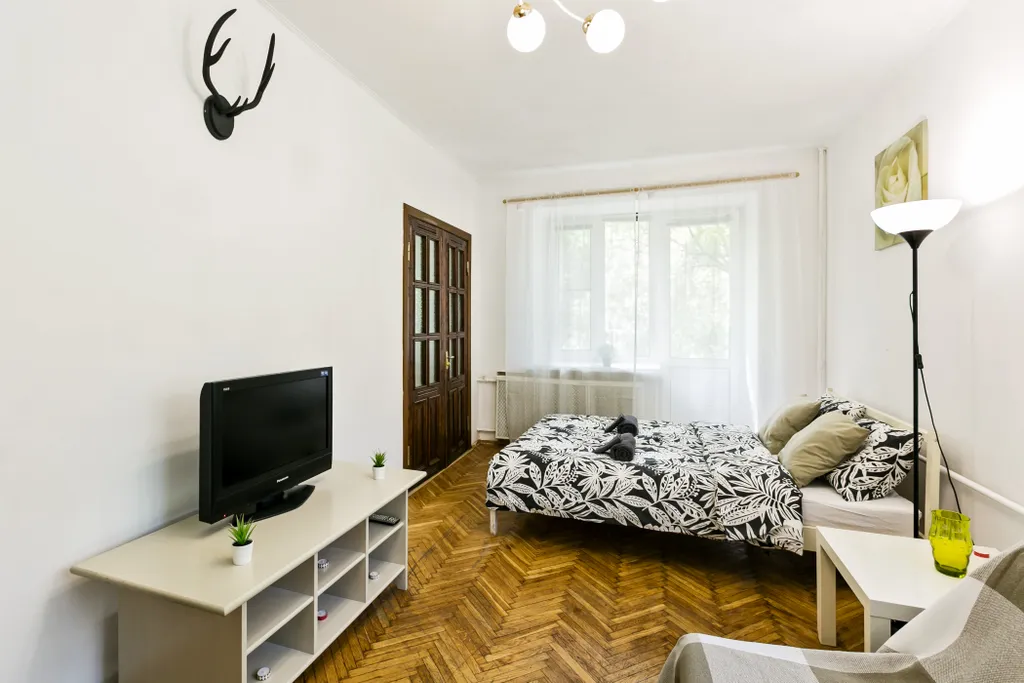 Квартира Квартира Tverskaya white apartment in city centre with parking nearby — Москва