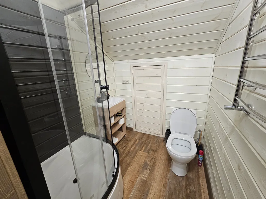 Дом с баней и камином для большой компании