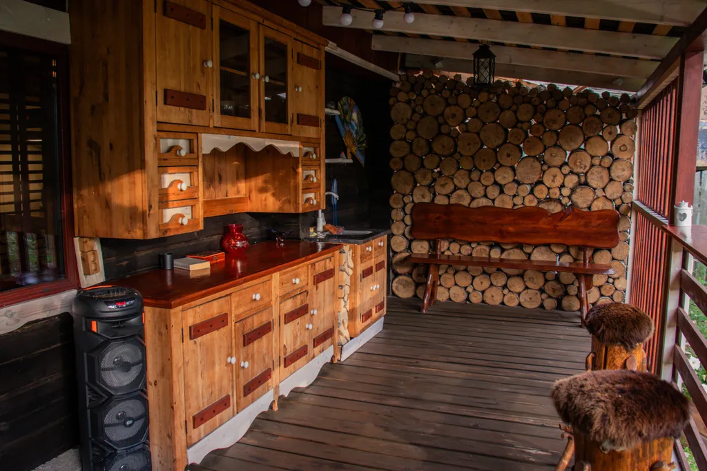 Дом-баня на высоком берегу Березины