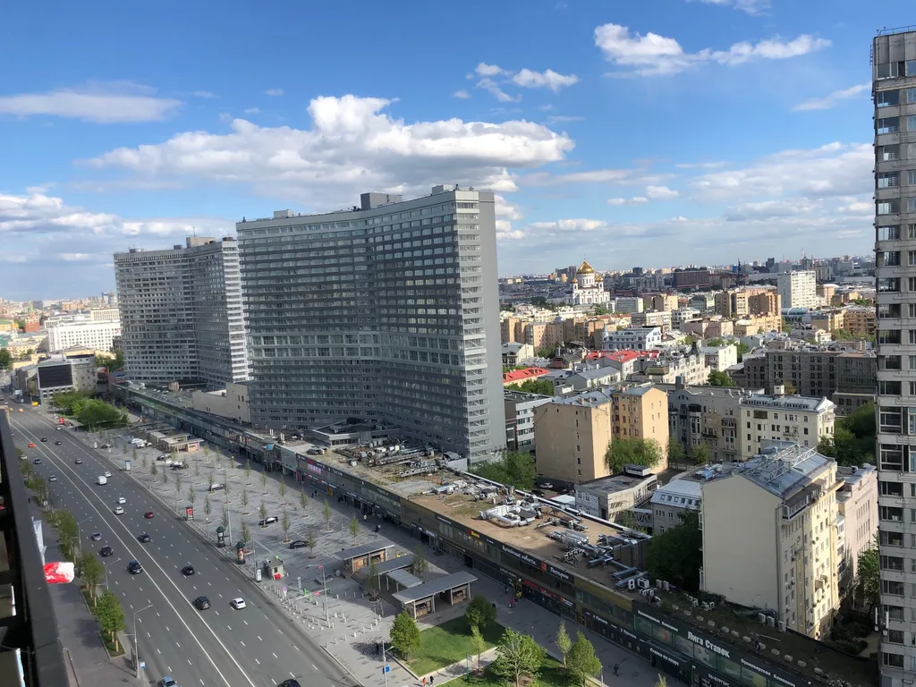 Квартира Панорамная квартира на Арбате с видом на Кремль — Москва