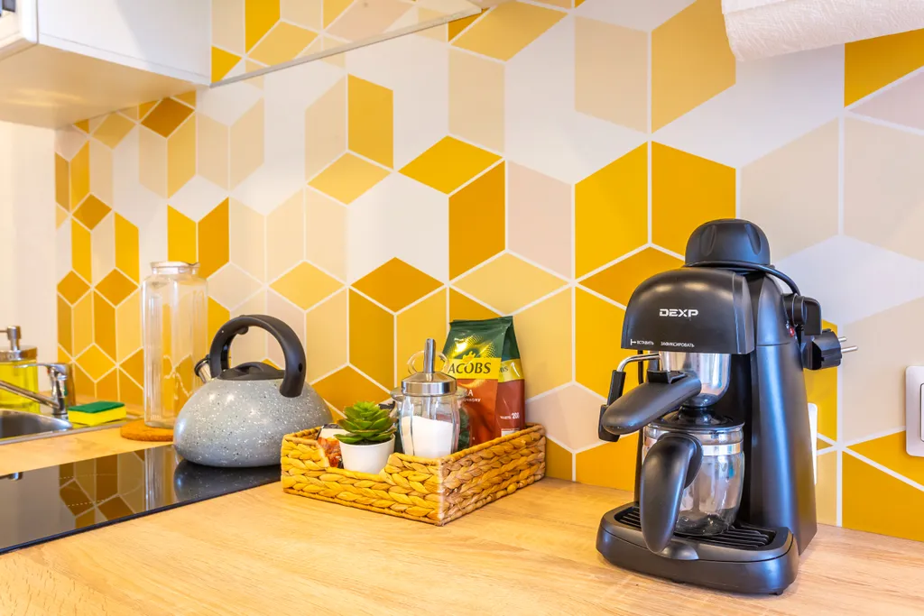 Апартаменты с балконом riverside в центре