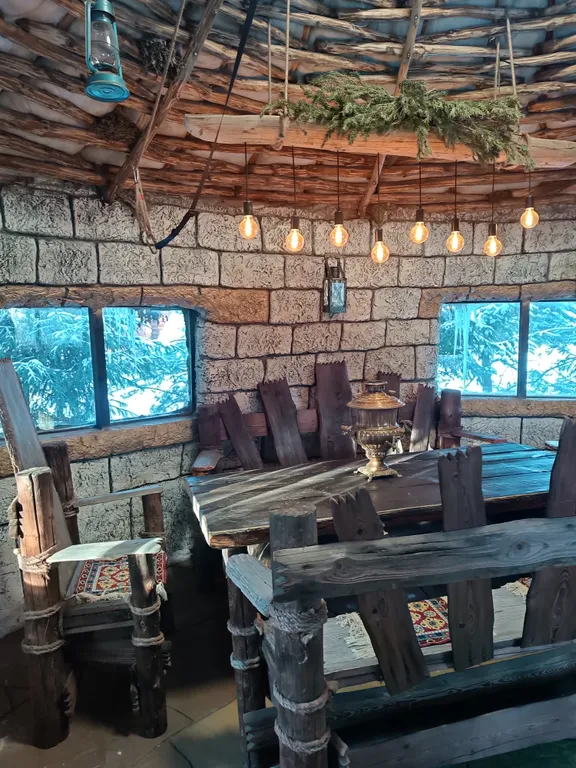 Эко-домики с русской баней Медвежье Урочище