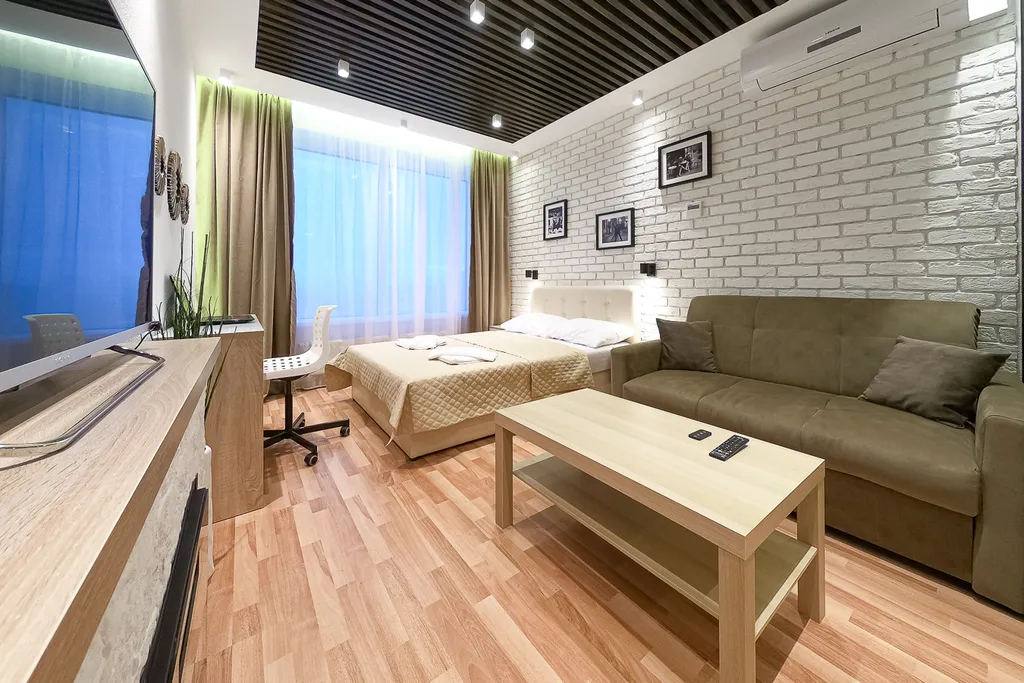 Уютный апартамент с видом на город