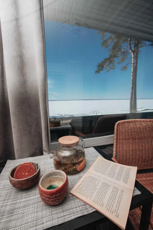 Уютный домик  с видом на Горьковское море